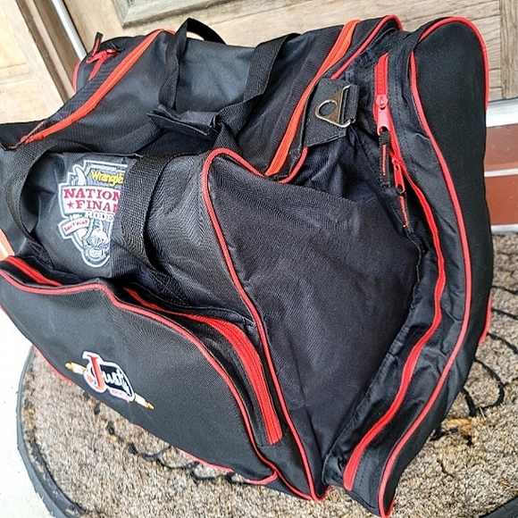 Source Unknown Bags Black Nylon Rodeo Gear Bag 5x14x16 Equipment